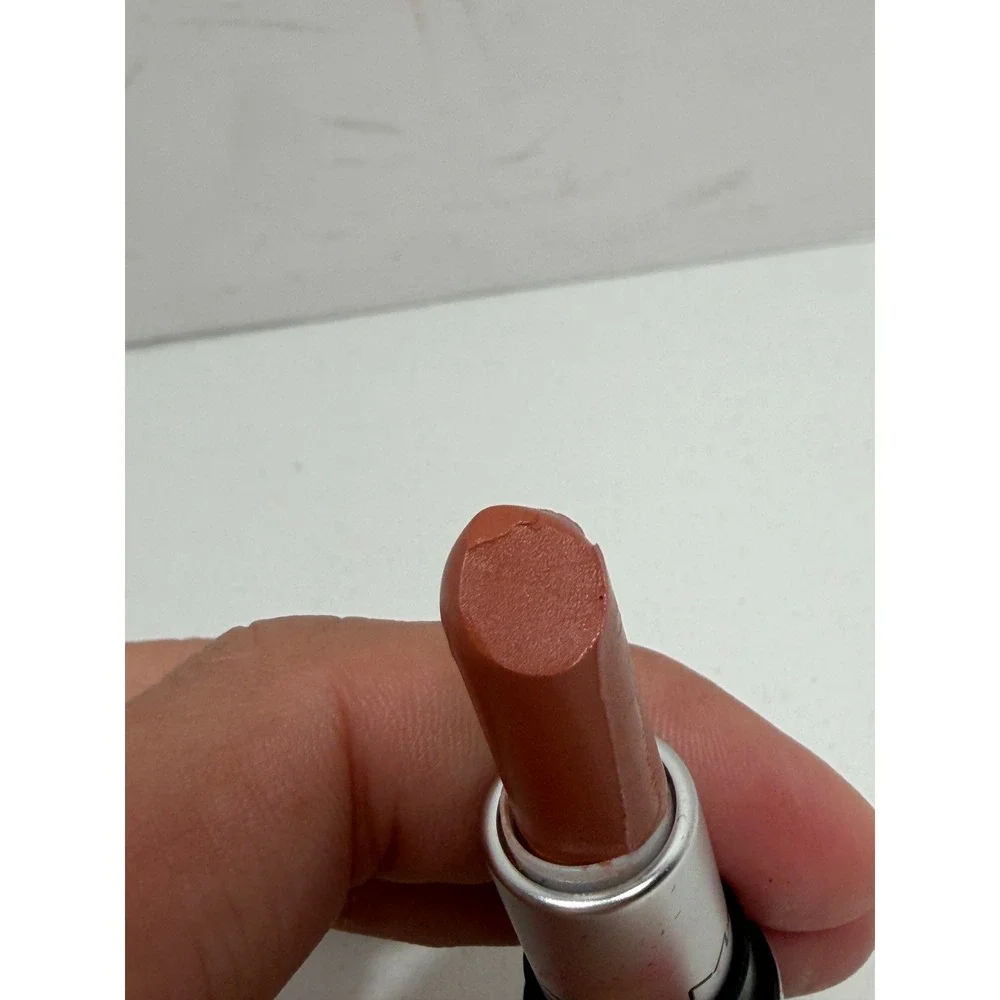 MAC Matte Lipstick Naturally A24 discontinued bullet mini size w/ flaw see picts